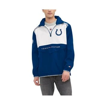 Tommy Hilfiger | Men's Royal, White Indianapolis Colts Carter Half-Zip Hooded Top 独家减免邮费