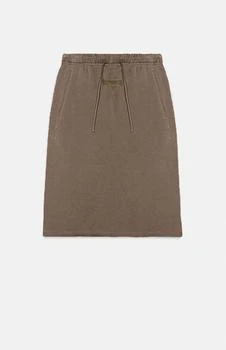 Essentials | Women's Wood Midi Skirt,商家PacSun,价格¥256