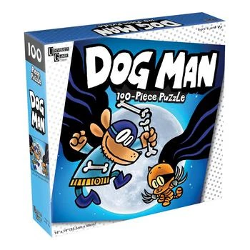 University Games | Dog Man and Cat Kid Jigsaw Puzzle - 100 Piece,商家Macy's,价格¥83
