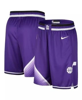 NIKE | Men's Purple Utah Jazz 2023/24 City Edition Swingman Shorts,商家Macy's,价格¥691