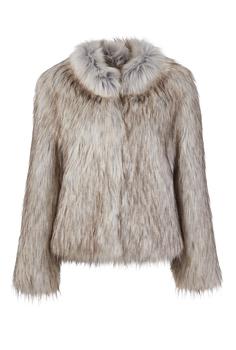 Unreal Fur | Fur Delish Jacket in Natural商品图片,额外8.5折, 额外八五折