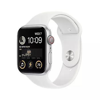 Apple | Apple Watch SE GPS + Cellular 44mm Aluminum Case with Sport Band (Choose Color and Band Size)商品图片,