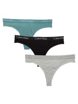 ck内裤正品, Calvin Klein | 3-Pack Stretch-Cotton Thongs商品图片 6折