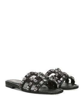 sam edelman bay, Sam Edelman | Women's Bay Jeweled Slide Sandals商品图片 