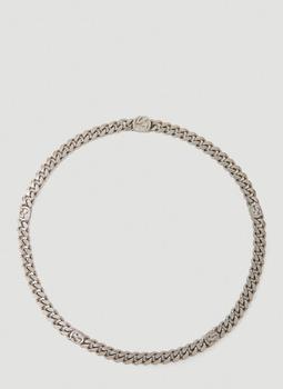 推荐Interlocking G Necklace in Silver商品