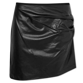 推荐Helmut Lang Faux Leather Mini Skirt商品