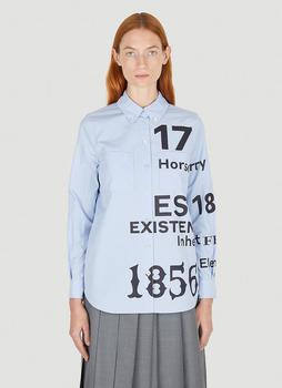 推荐Anette Printed Shirt in Blue商品