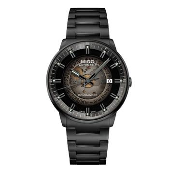 美度指挥官, MIDO | Commander Automatic Black Dial Mens Watch M0214073341100商品图片 7.5折