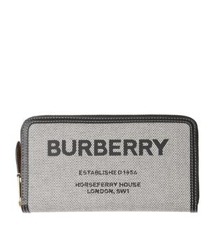 Burberry | Horseferry Print Canvas Wallet商品图片,独家减免邮费