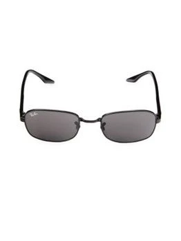 Ray-Ban | RB3690 54MM Rectangle Sunglasses,商家Saks OFF 5TH,价格¥654