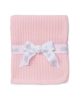 Little Me | Infant Girls' Textured Striped Blanket - Baby 