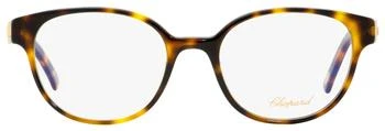 Chopard | Chopard Women's  Eyeglasses VCH198S 0748 Havana/Gold 51mm 3.2折