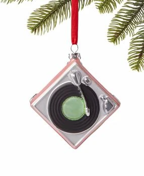 Holiday Lane | Retro Record Player Ornament, Exclusively at Macy's,商家Macy's,价格¥53