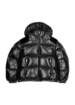 推荐KIDS Chouelle black quilted shell jacket (12-14+ years)商品