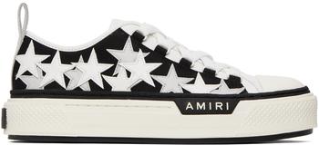 AMIRI | Black Stars Court Low-Top Sneakers商品图片,独家减免邮费