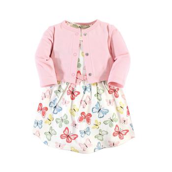 推荐Organic Cotton Dress and Cardigan Set, Butterflies, 6-9 Months商品