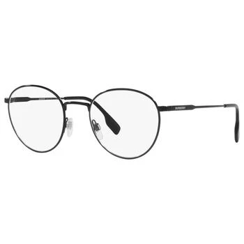 Burberry | Burberry 黑色 圆形 眼镜 2.9折×额外9.2折, 独家减免邮费, 额外九二折