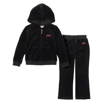 Juicy Couture | Juicy Couture Big Girls Sweatsuit Set,商家PROOZY,价格¥291