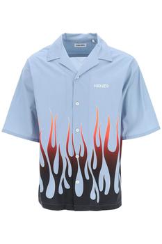 Kenzo | Kenzo short sleeve shirt with flame print商品图片,6.2折