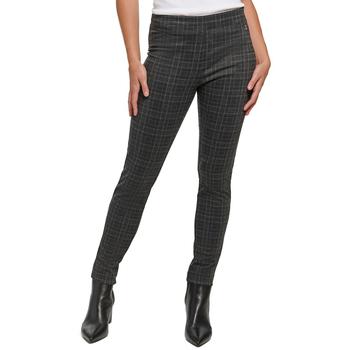 Calvin Klein | Women's Plaid Compression Leggings商品图片,
