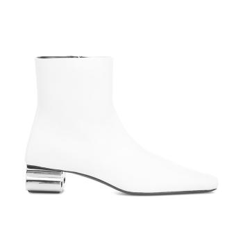 商品Balenciaga 巴黎世家 女士白色皮革裸靴高跟鞋 590984-WA8F3-9071,商家Beyond Italylux,价格¥4567图片