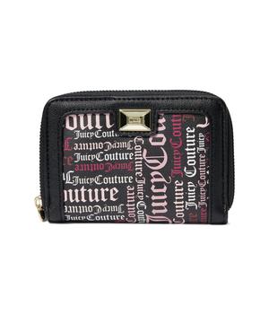 juicy couture是什么牌子, Juicy Couture | Block Party Medium Zip Around商品图片 3.9折起×额外9折, 额外九折