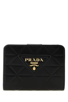 推荐Prada Black Leather Wallet - Women商品