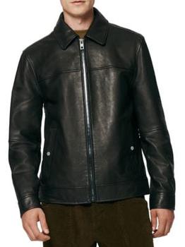 推荐Rockaway Leather Zip Jacket商品