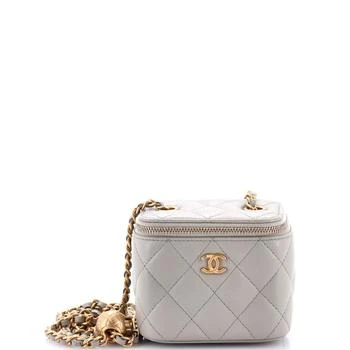 [二手商品] Chanel | Pearl Crush Vanity Case with Chain Quilted Lambskin Mini,商家Premium Outlets,价格¥23534