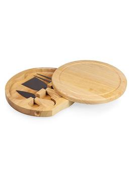 商品Picnic Time | Brie 4-Piece Cheese Board & Tool Set,商家Saks Fifth Avenue,价格¥182图片