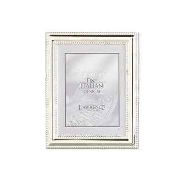 Lawrence Frames | Metal Picture Frame Silver-Plate with Delicate Beading - 4" x 5",商家Macy's,价格¥165