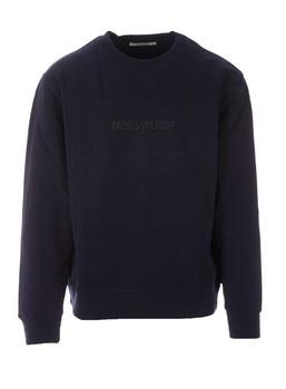 Zadig&Voltaire | Zadig & Voltaire Logo Print Crewneck Sweatshirt商品图片,6.7折