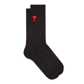 AMI | Ami Paris Socks Ami de Coeur - Black商品图片,