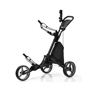 商品Costway | Folding 3 Wheels Golf Push Cart W/Bag Scoreboard,商家Macy's,价格¥945图片