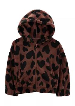 Carter's | Toddler Girls Leopard Hoodie Jacket商品图片,4.5折