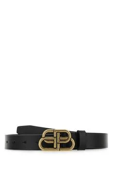 Balenciaga | Balenciaga BB Buckle Belt,商家Cettire,价格¥2105