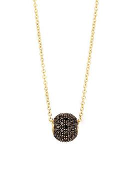 推荐Cosmic 18K Yellow Gold & Diamond Bead Pendant Necklace商品