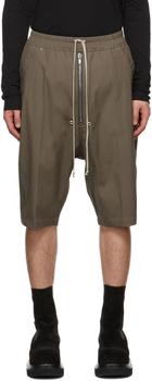 rick owens男裤, Rick Owens | Gray Bela Shorts商品图片 额外8.5折, 额外八五折