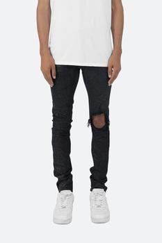 mnml_X186 Stretch Moto Denim - Black 