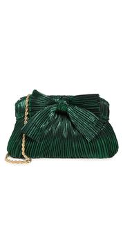 Loeffler Randall推荐, Loeffler Randall | Loeffler Randall Mini Pleated Frame Clutch with Bow商品图片 