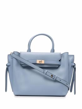 michael kors tote托特包, Michael Kors | Michael Kors Women's Light Blue Faux Leather Tote商品图片 满$250减$20, 满减