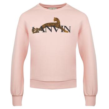 商品Lanvin | Girls Pink Sweatshirt,商家Designer Childrenswear,价格¥456图片