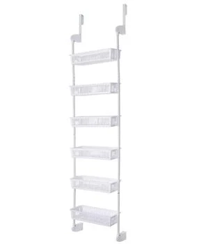 Smart Design | 6-Tier Over the Door Pantry Organizer with 6 Full Baskets,商家Macy's,价格¥412