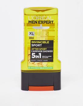 推荐L'Oreal Men Expert Invincible Sport 5-in-1 Body, Face, Hair Shower Gel 300ml商品
