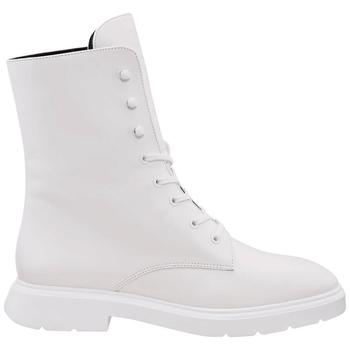 推荐Ladies Mckenzee Smooth White Leather Boots商品