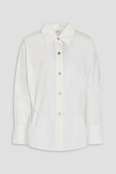 Vince | Belted cotton-poplin shirt,商家THE OUTNET US,价格¥323
