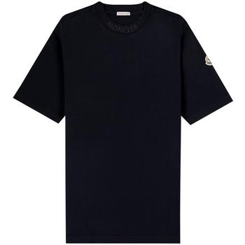 推荐Moncler Neckline Logo T-Shirt Night Blue商品