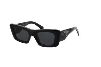 Prada | PRADA Women's PR13ZS 1AB5S0 Black Frame Cat-Eye Sunglasses 8折