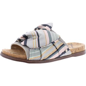 Sam Edelman | Sam Edelman Womens Heidi Striped Bow Slide Sandals商品图片,0.9折×额外9折, 独家减免邮费, 额外九折