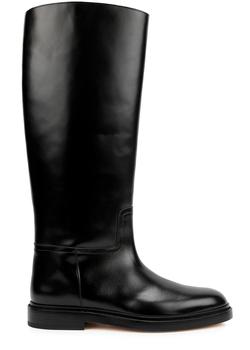推荐Leather knee-high riding boots商品